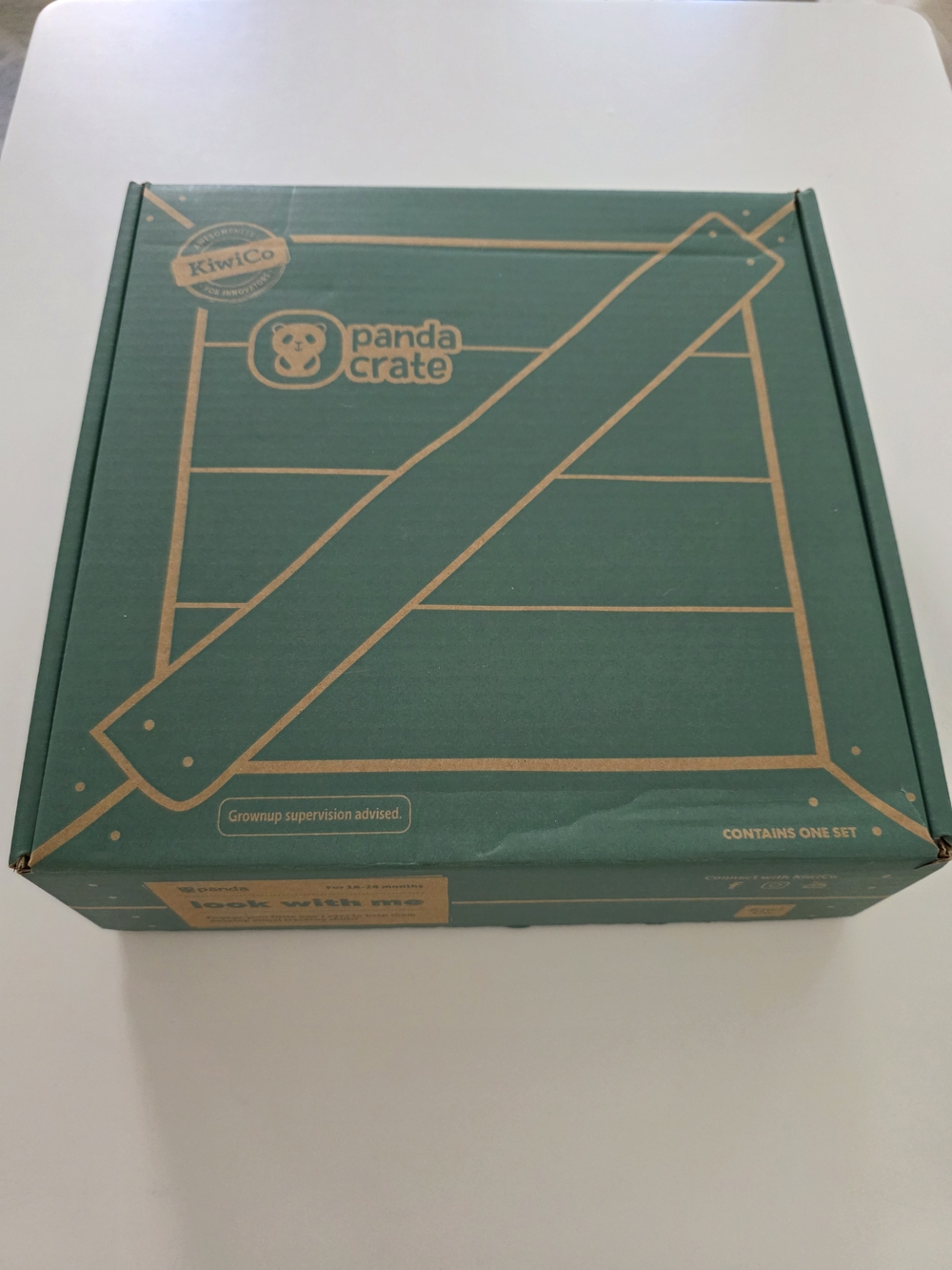 Panda Crate Kids Activity Box - Look With Me 18-24mo